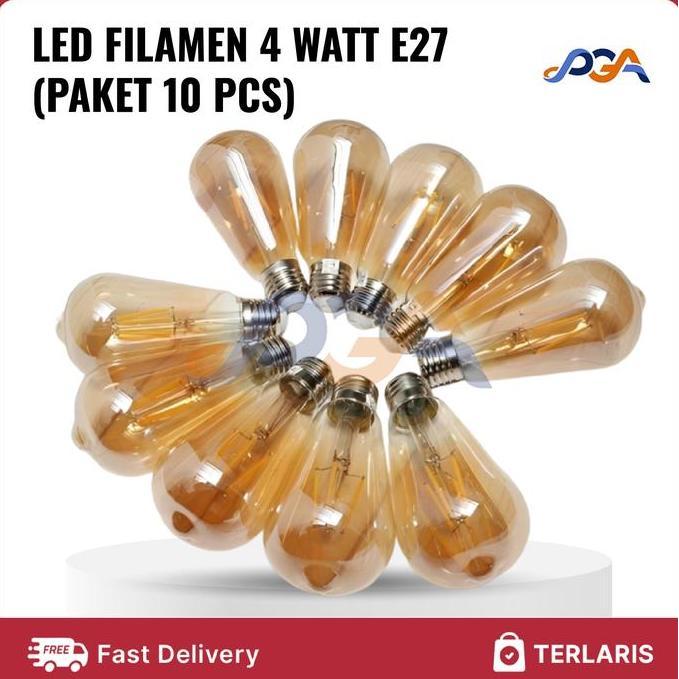 LED FILAMEN 4W PAKET 10 PCS