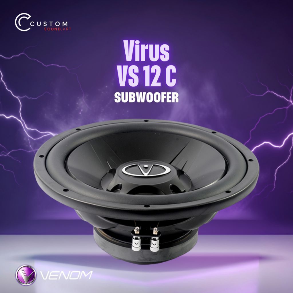 Subwoofer Venom Virus VS 12 C / Subwoofer Venom 12 Inch