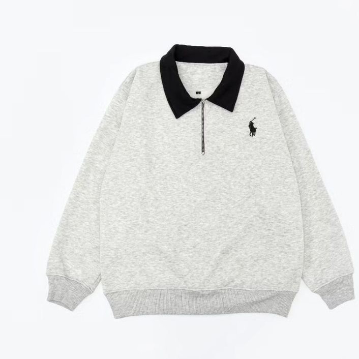 Sweater Crewneck half zipper