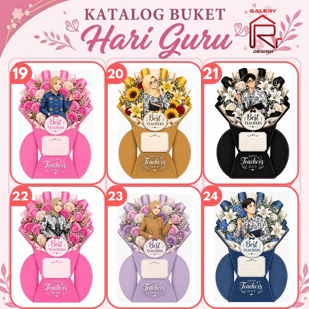 TOPPER BUCKET HARI GURU | BUCKET HARI GURU | KADO HARI GURU