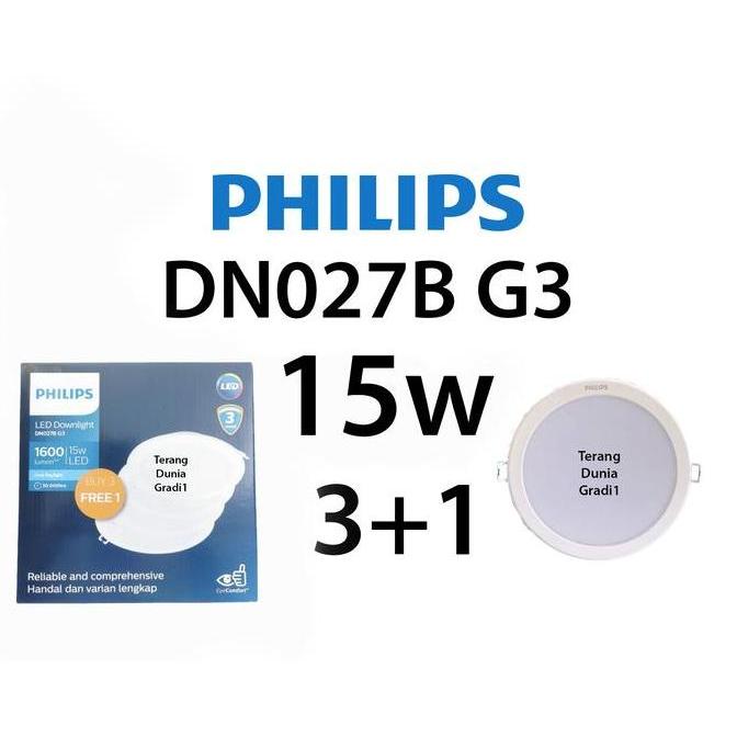 Donwlight Philips 15w Downlight DN027b G3 15w Downlight Philips DN027b 15w Downlight Philips 15w DN0