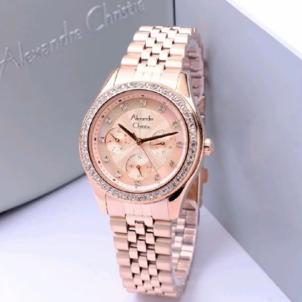 JAM TANGAN WANITA ALEXANDRE CHRISTIE 2496/ AC2496/AC 2496 ORIGINAL