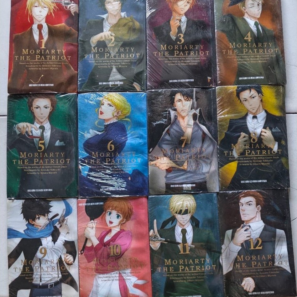 Komik Moriarty The Patriot 1-12
