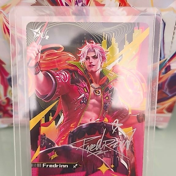 Kartu CCG Kayou x Mobile Legends: Origin Of Legend - UR X / Diamond UR 003 Fredrinn