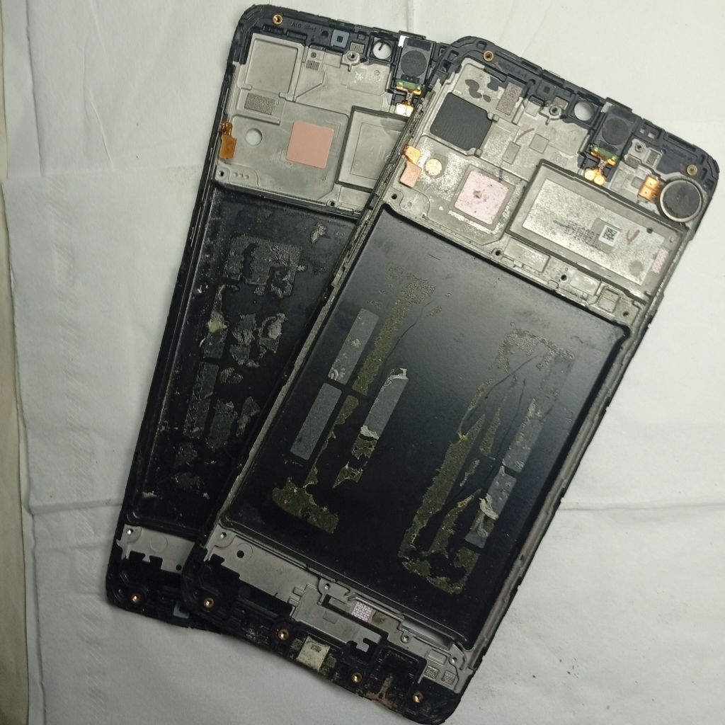 frame LCD / Tatakan Lcd / Middle Samsung A10 / samsung M10 Ori Copotan