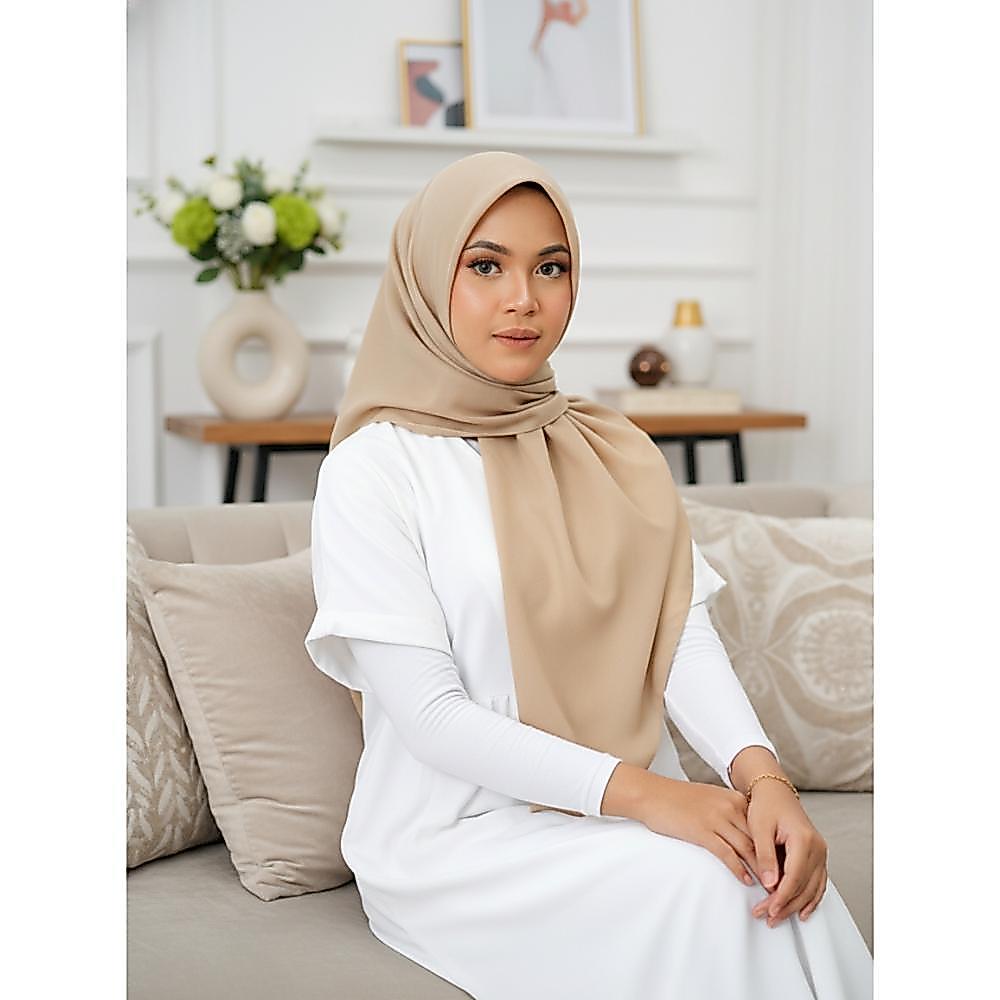 COD RAZWA ALINE - HIJAB SEGIEMPAT PARIS PREMIUM ANTI LETOY BAHAN CATTON - ALL VARIANT COLLOR HARGA P
