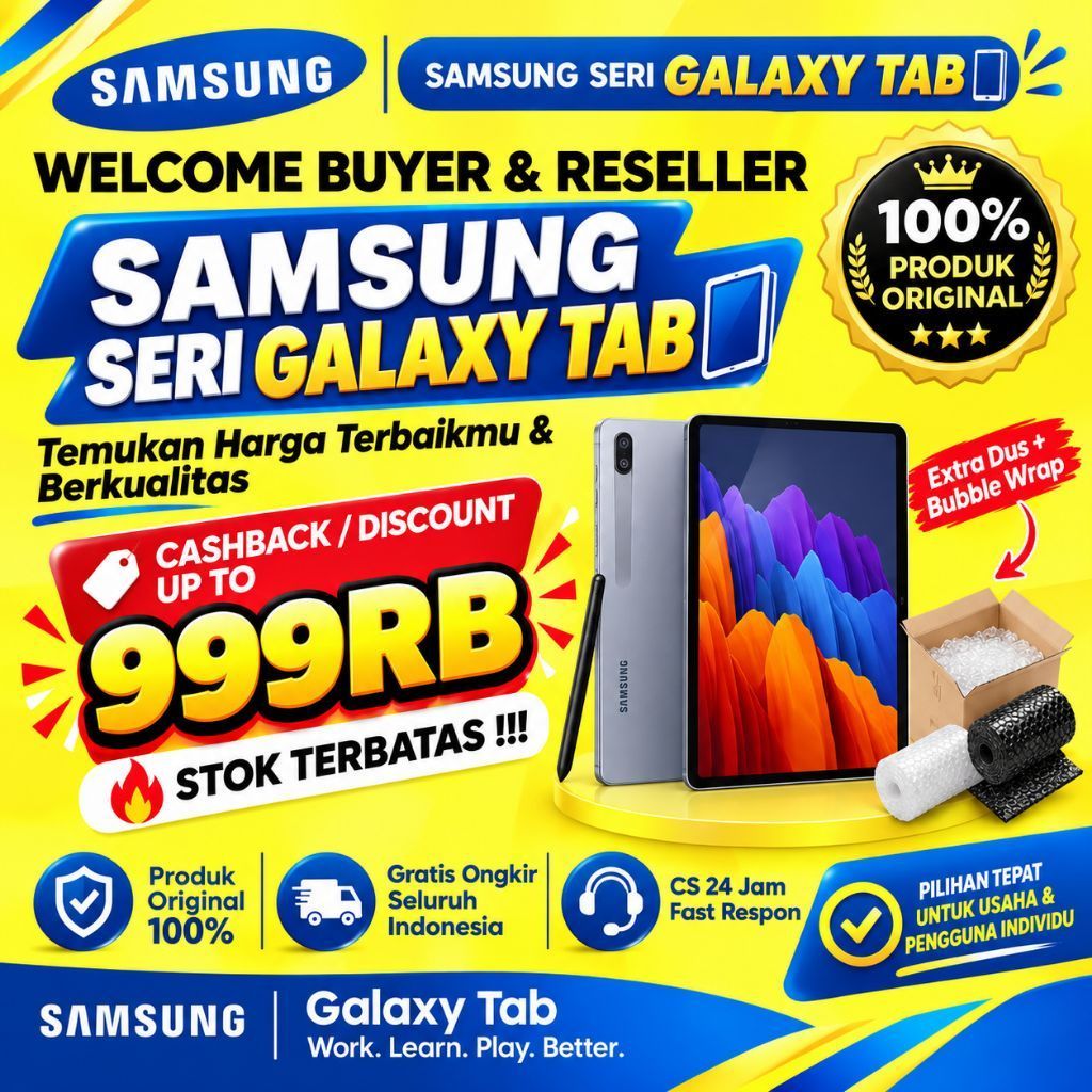 Samsung Galaxy Tab S7 Second Original SEIN