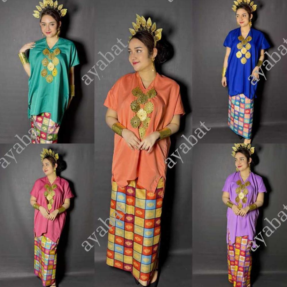 Top Rated Baju Bodo Modern Wanita Set Premium Baju Adat Bugis Makassar Elegan