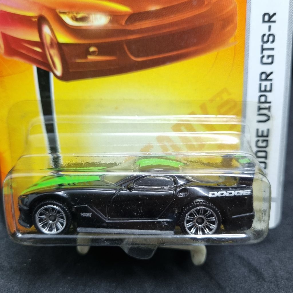 Diecast MATCHBOX 1:64 DODGE VIPER GTS-R hitam black