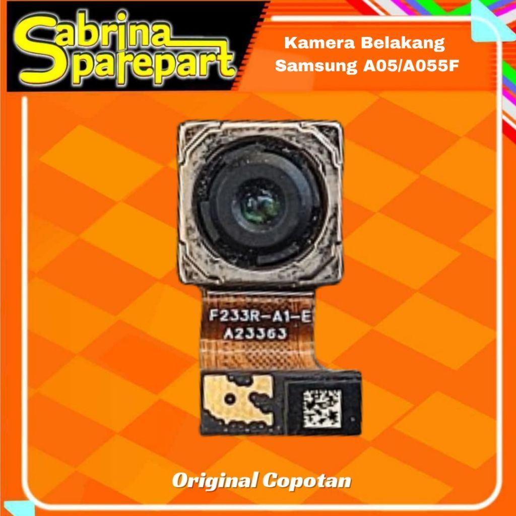 Kamera belakang Samsung A05/A055F Second Original Copotan