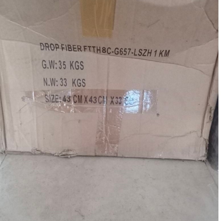 Drop Wire 8 Core / DW FO FTTH 8 Core