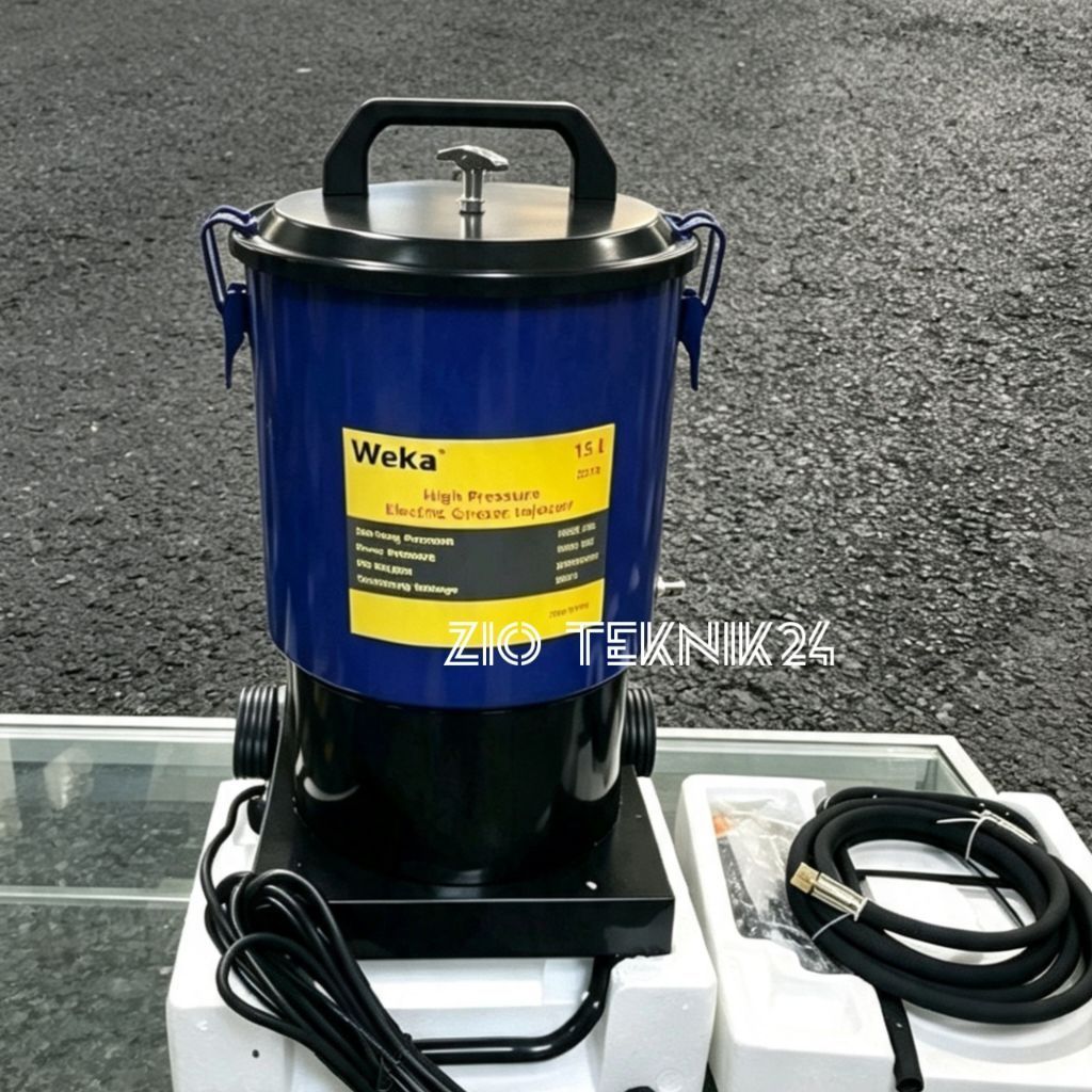 Air Grease Electric Pump Lubricant 15 Liter Weka Pompa Gemuk Elektrik 15Liter 220V