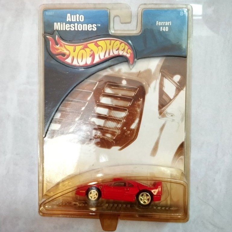 HOT WHEELS Ferrari F40 Auto Milestones - Very Rare Item