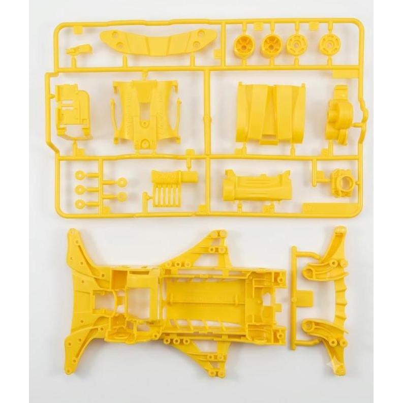 Rep Chassis Fma Tamiya Fma Chassis Abs + Gear Box Daxing Yellow - Cs406