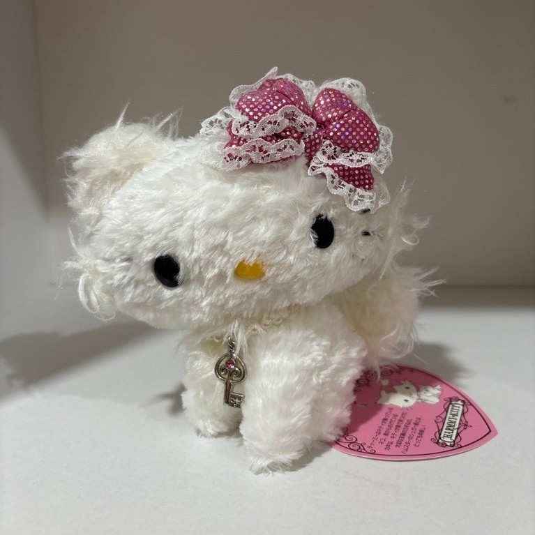 Boneka Charmmy Kitty Frizzy Fluffy Fur Sanrio Original