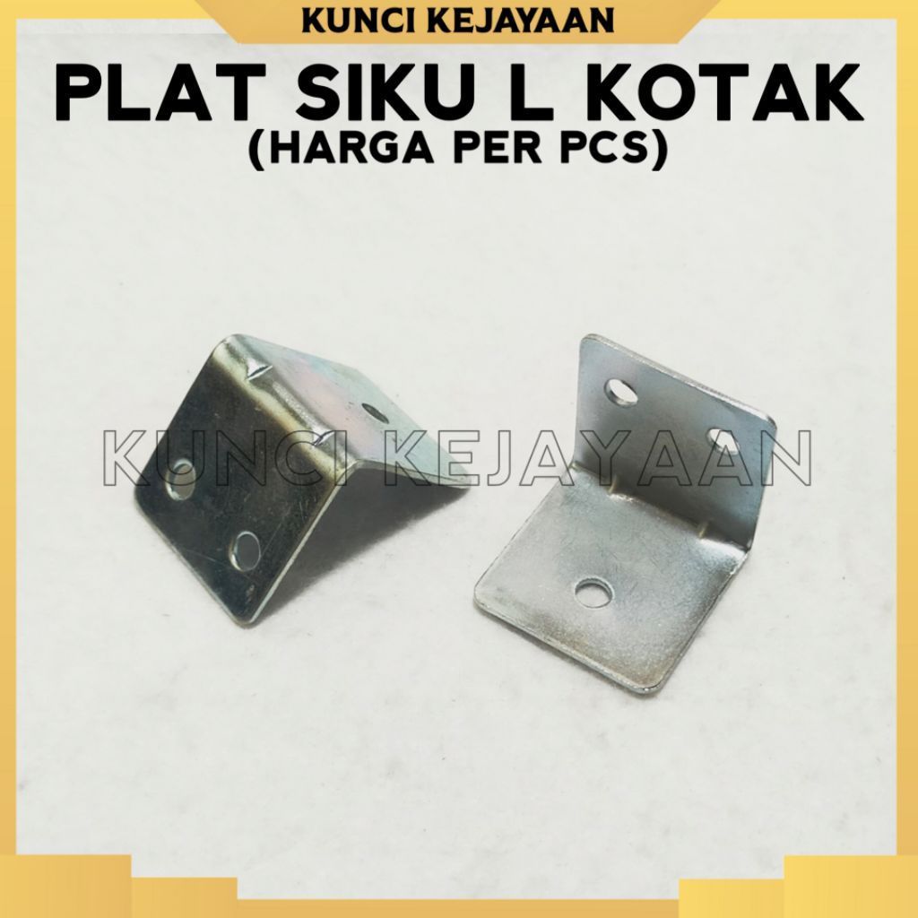 Plat Siku L Besi Lemari Rak Kotak