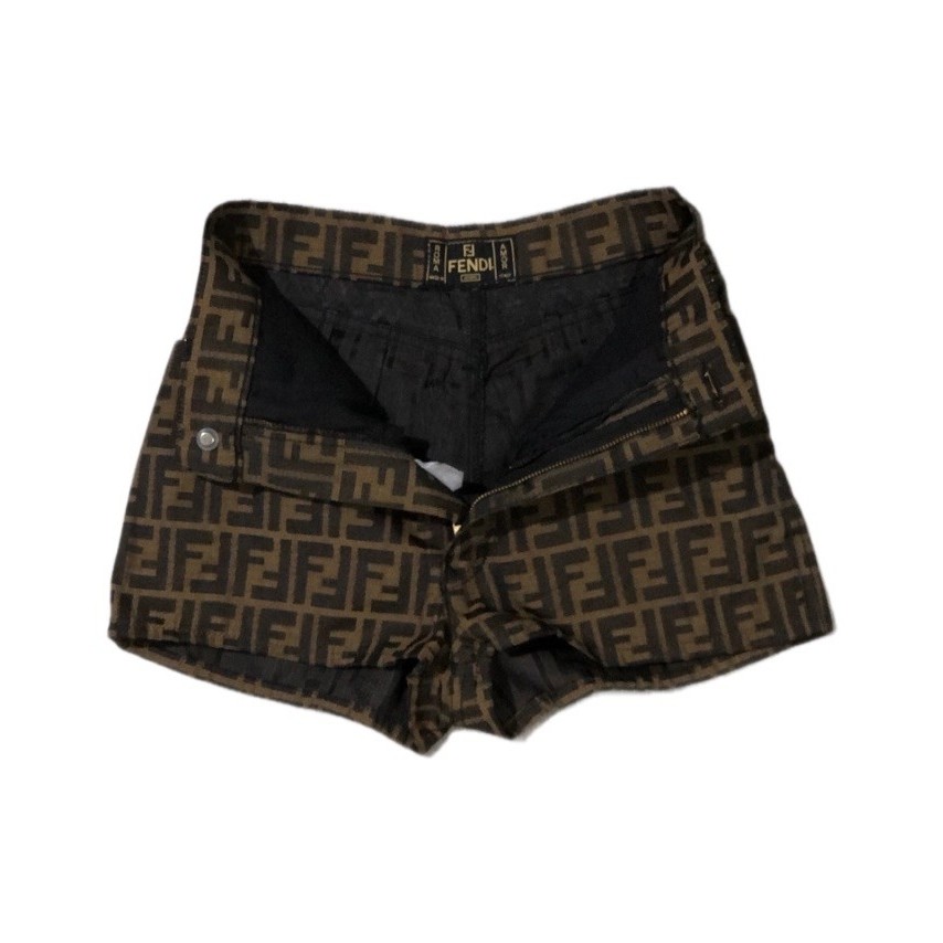 Fendi monogram vintage shorts pants