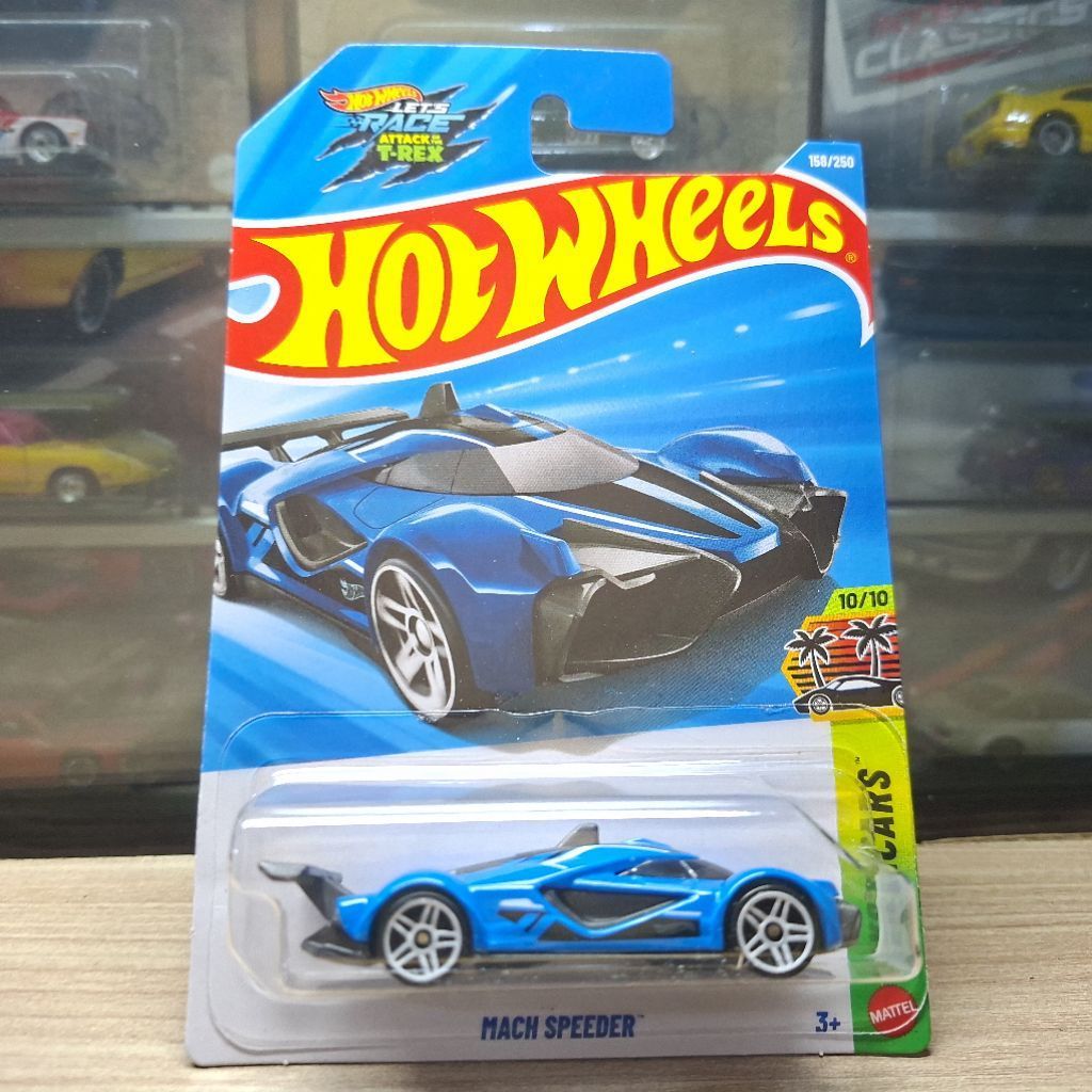 Hot Wheels Mach Speeder Blue P 2026 - Original Hotwheels - Mainan Anak Mobil Diecast
