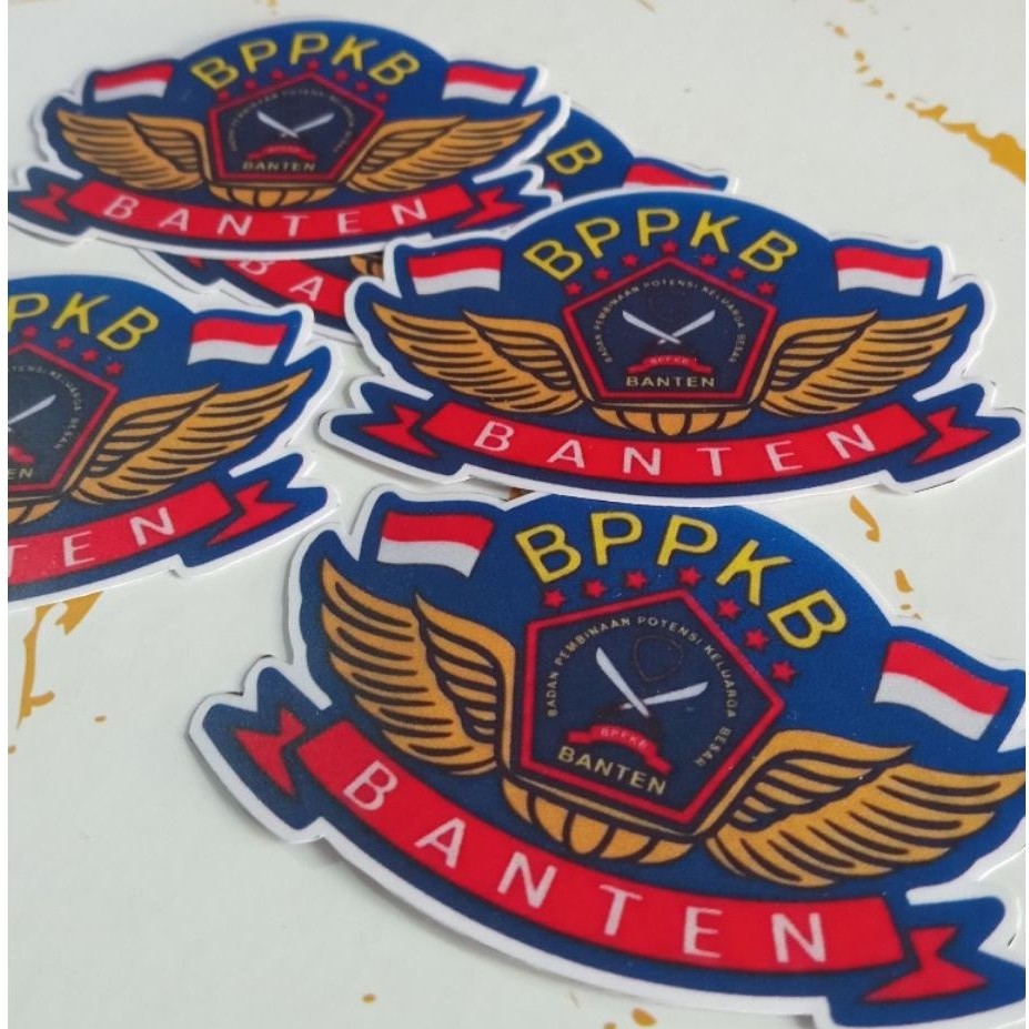 Stiker Bppkb Banten Sayap Indonesia Anti Air/Stiker Ormas Bppkb Banten Indonesia