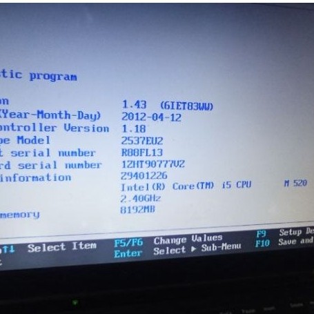 Mobo laptop Lenovo thinkpad T410 Core i5