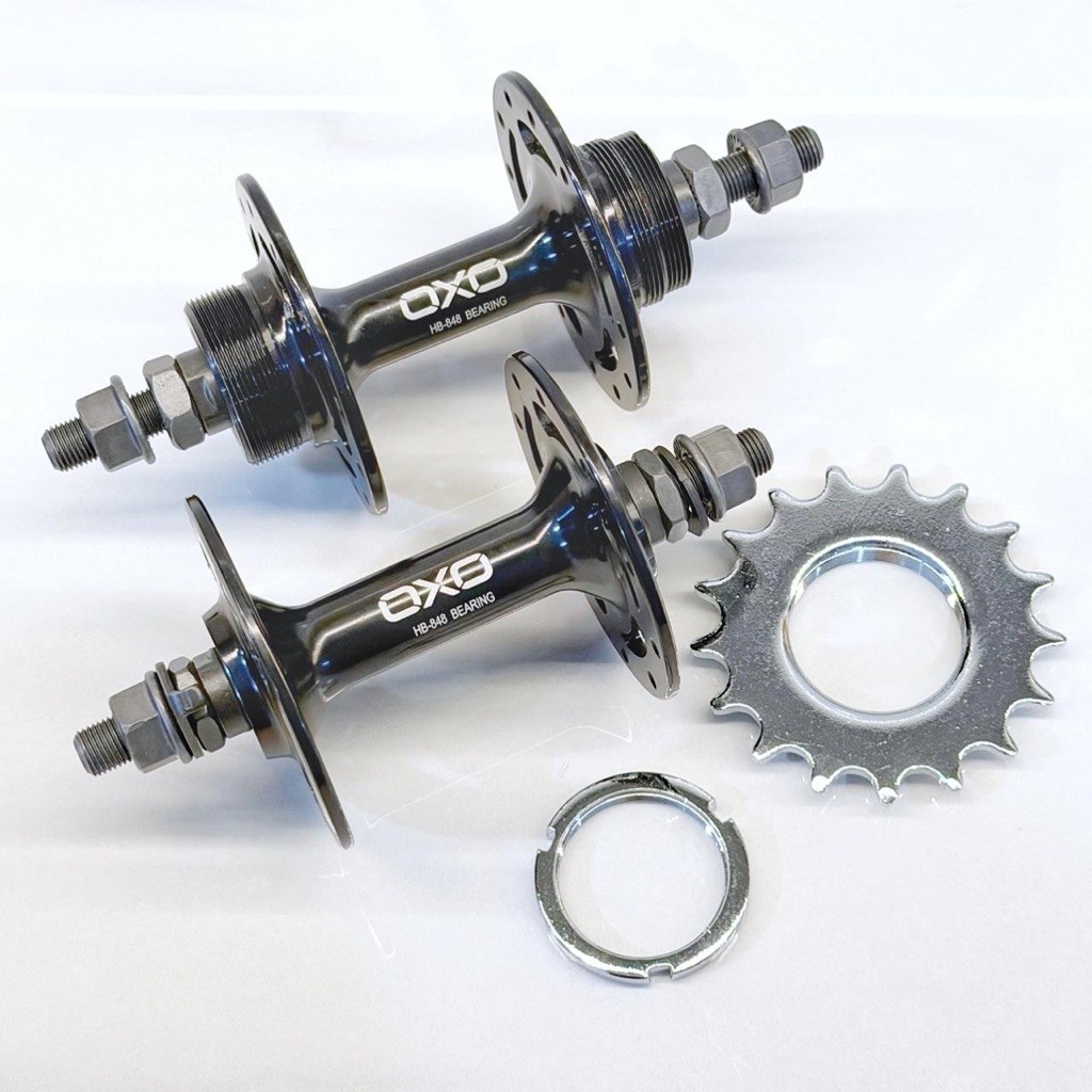 Hub OXO Doltrap 32hole Black Fixie Hub OXO 848 Black