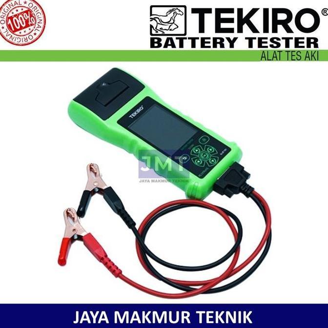 TEKIRO Alat Tes Aki/Accu 12V - 24V Battery Tester 12 V - 24 V Accu Tester Original