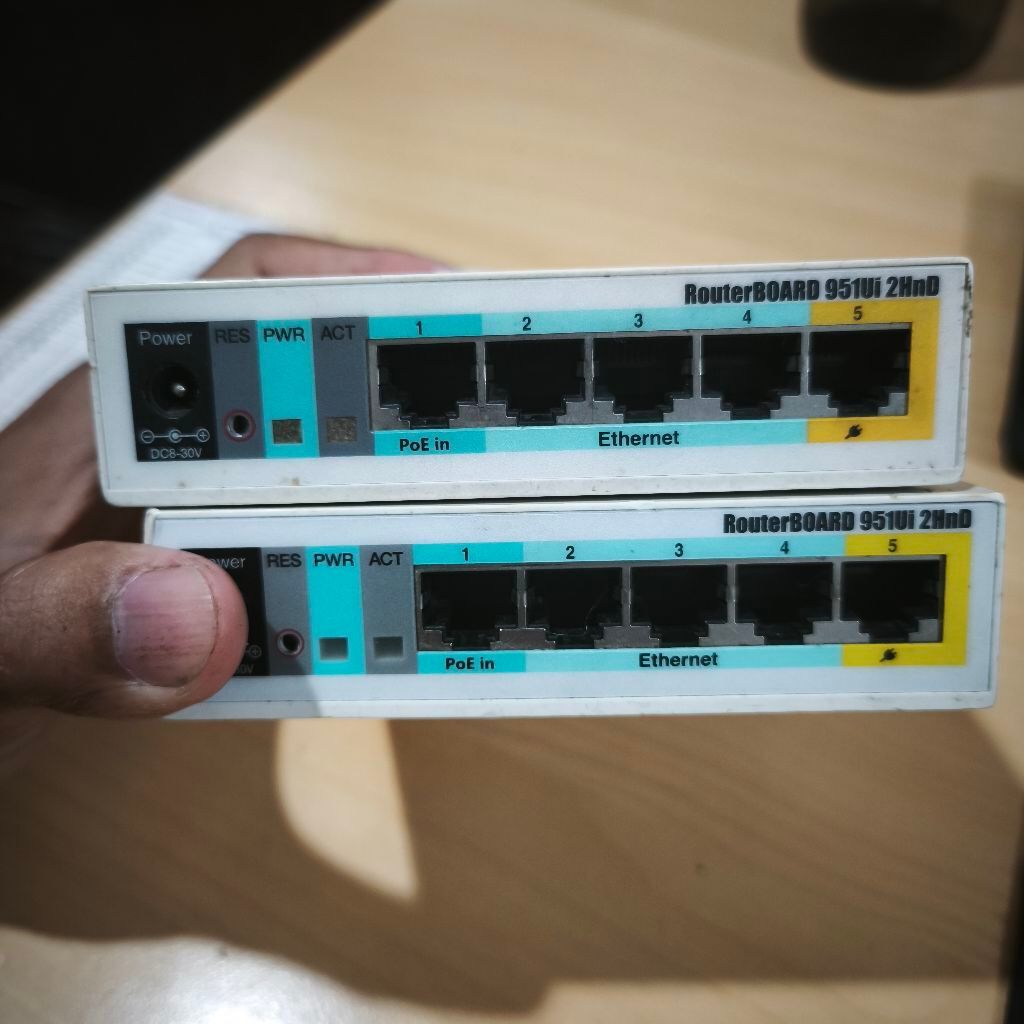 Mikrotik RB951Ui-2HnD Bekas Tanpa Adaptor