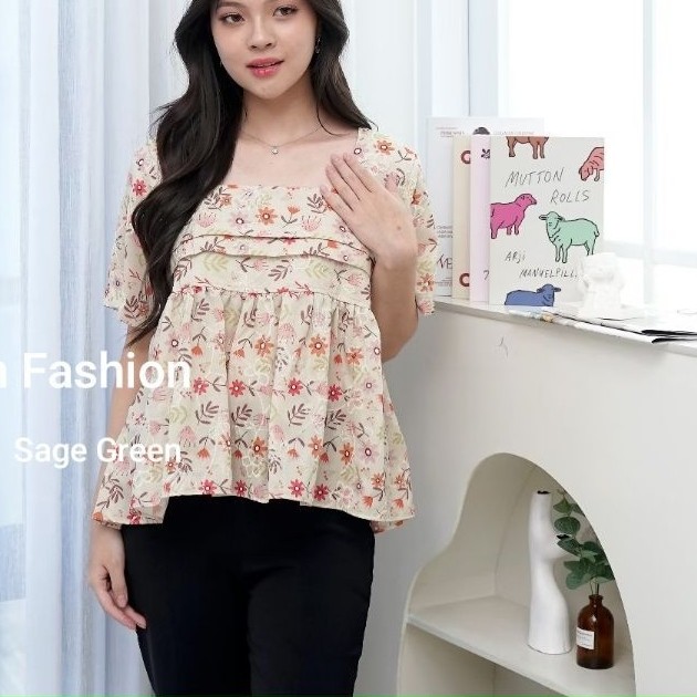 Span Fashion NU198262 Baju Atasan Wanita