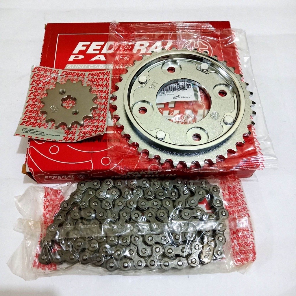 Gear set FP-412P1-KWB-220C ORIGINAL FEDERAL BLADE, REVO ABSOLUTE