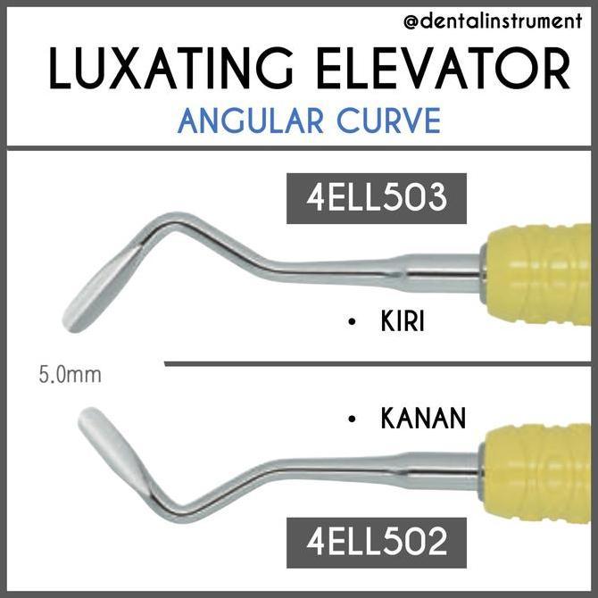 Luxating Elevator Ultra Sharp / Dental Bein Ekstraksi Gigi Merek Osung