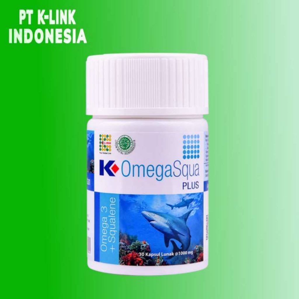 K Omega Squa Plus K-Link Omega 3 Squalene 30 Softgels