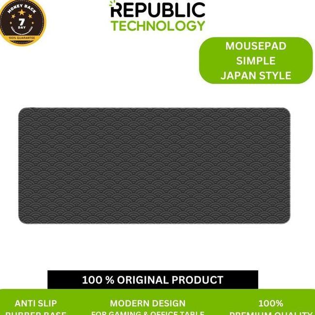 Republic Technology Deskmat Gaming Mousepad Simple Japan Style