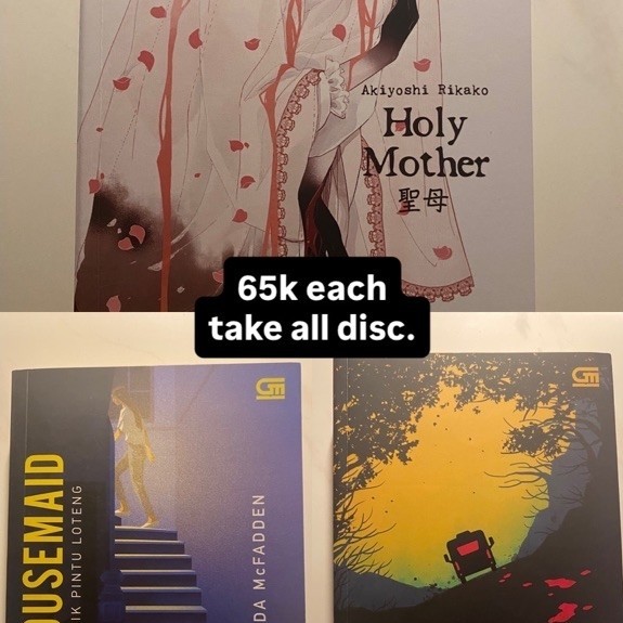 Preloved Novel Ori (The housemaid, five survive, holy mother)