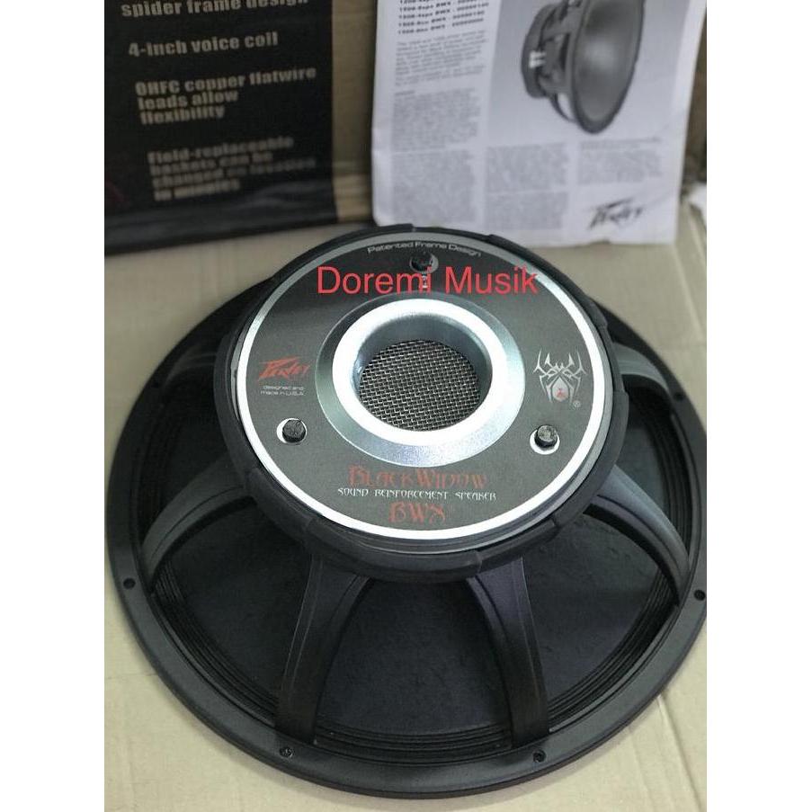 HAANDYBOM3 - SPEAKER 15 INCH PEAVEY BLACK WIDOW 1508-8 BWX ORIGINAL 1000WAT