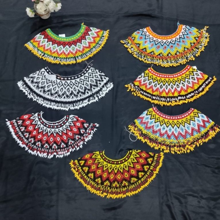 TERATAI PUNDAK DEWASA/ HIASAN PUNDAK BAJU ADAT DAYAK / TERATAI DAYAK DEWASA