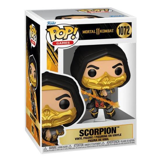 FUNKO POP MORTAL KOMBAT 11 FATALITY SCORPION