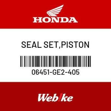 SEAL SET, PISTON 06451-GE2-405 MSX125 GROM Suku Cadang Asli Honda (TERBAIK) (TERBARU) (TERMURAH)