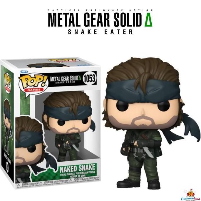 FUNKO POP GAMES METAL GEAR SOLID: SNAKE EATER - NAKED SNAKE #1053