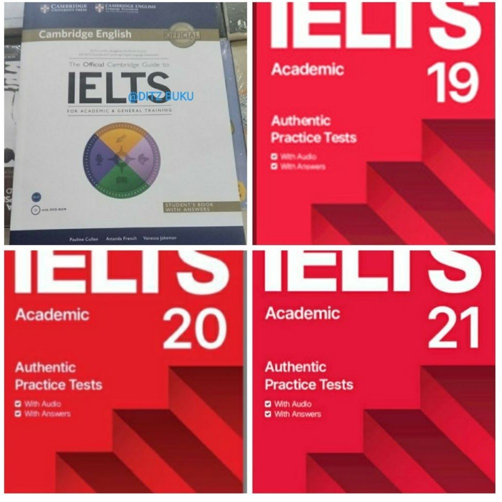 Buku Cambridge English The Official Cambridge Guide to IELTS untuk Academic & General Training