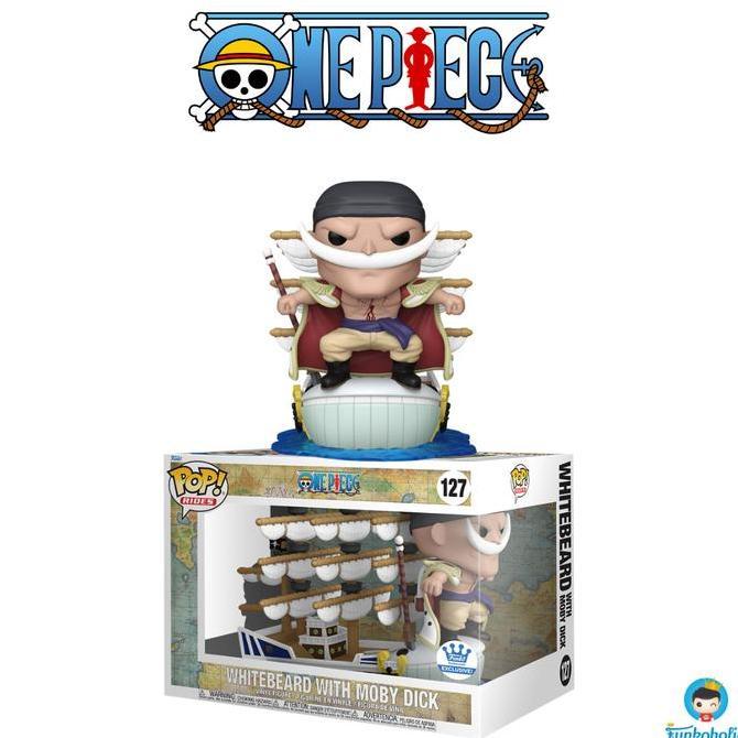 FUNKO POP RIDES: ANIMATION ONE PIECE - WHITEBEARD WITH MOBY DICK (EXCLUSIVE) #127