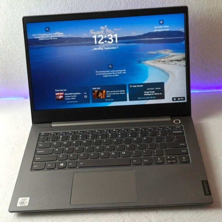 Lenovo Thinkbook, Intel core i7 gen 10 , 16//512GB ,lcd 14inch