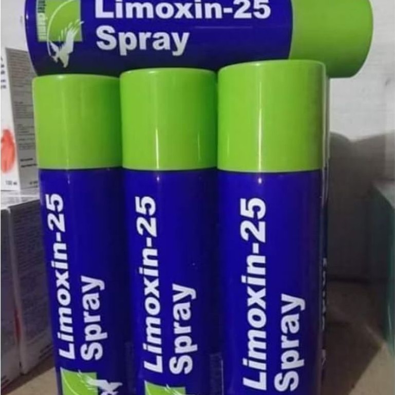 Spray Antibiotik Limoxin 25ml untuk Mengobati Luka Hewan