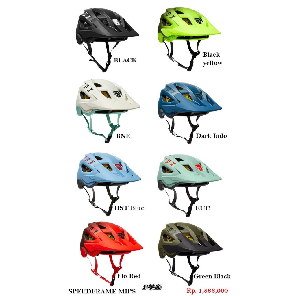 HELM FOX SPEEDFRAME MIPS ORIGINAL - helm mtb openface