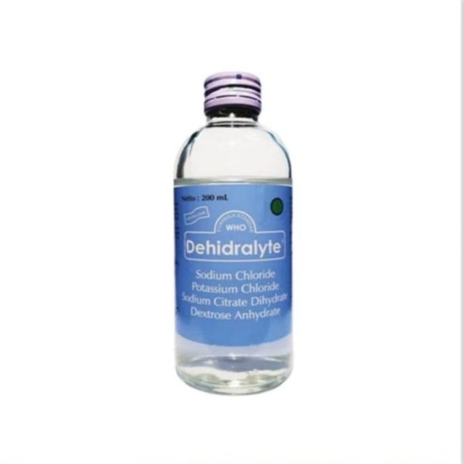Dehidralyte Cairan Oralit Mencret Anak 200 ml / Oralit Anak