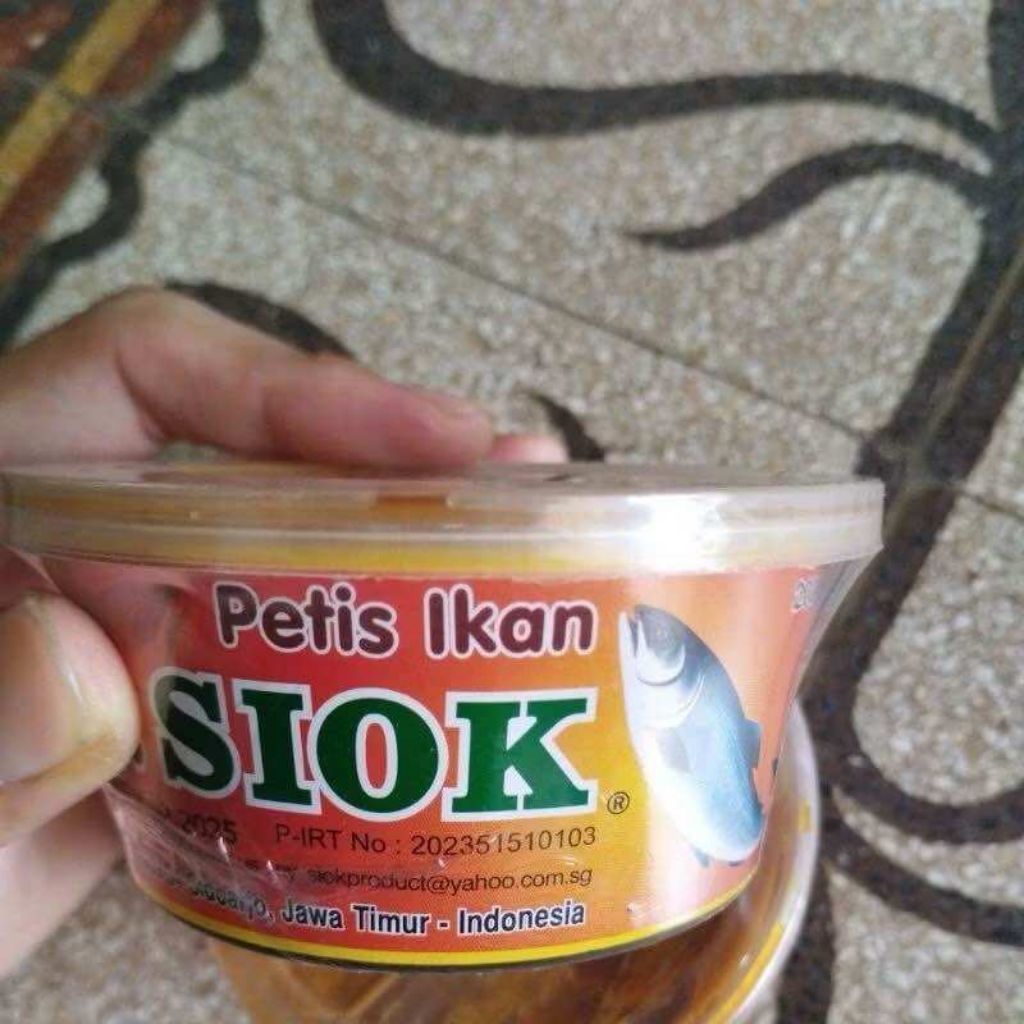 Petis Ikan Ny. Siok 200 Gram Termurah / Petis Ny Siok (FREE PACKING)