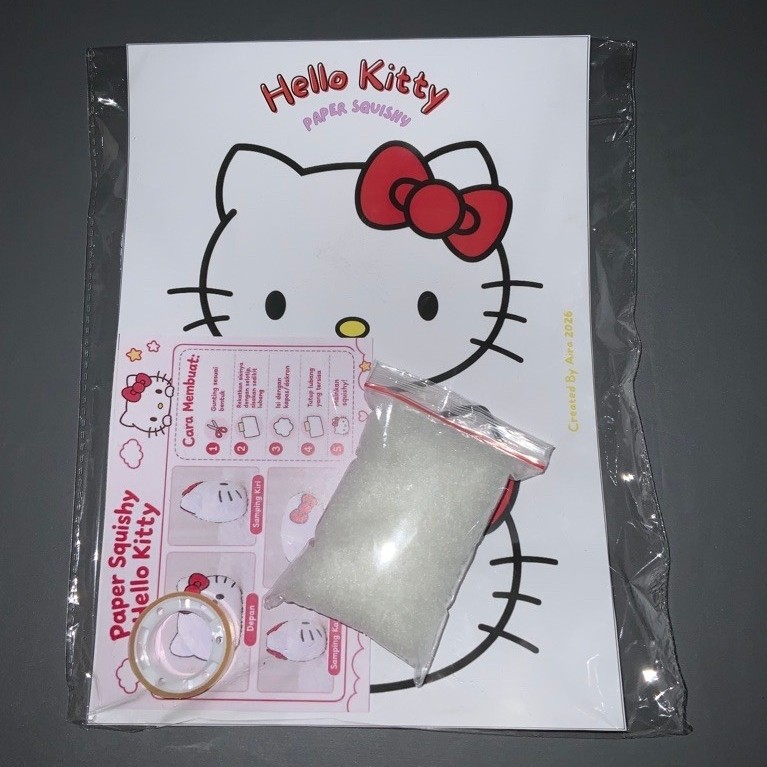 Paper Squishy Kit DIY Squishy Kertas