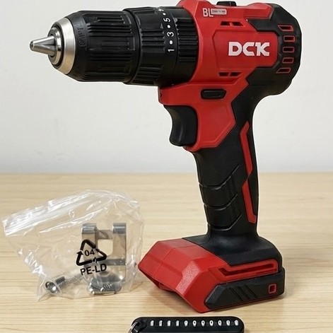 Bor Cordless DCK Kdjz2050i Impact Drill Kayu Besi Beton
