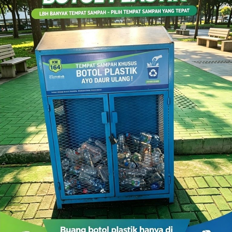 Bank Sampah Botol Plastik Kotak Donasi Sampah Botol Plastik