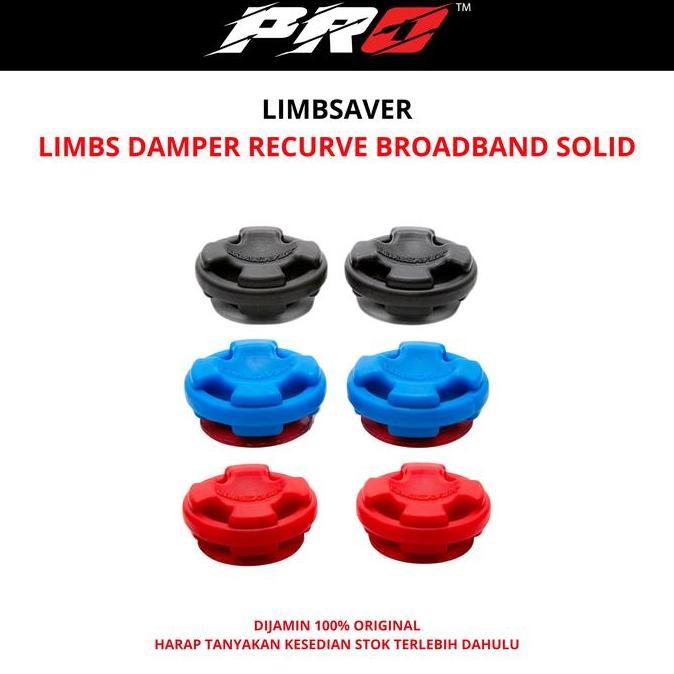 SIMS LIMBSAVER RECURVE BROADBAND SOLID LIMB / LIMBS SAVER DAMPER / LIMBS DAMPER / ALAT PANAHAN / PER