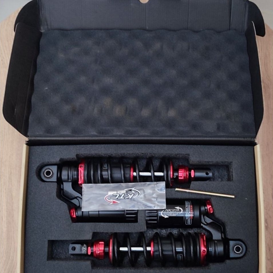 Shock Belakang KTC Extreme NMax New 305mm Black/Red, Shockbreaker  Motor (Preloved, Second)